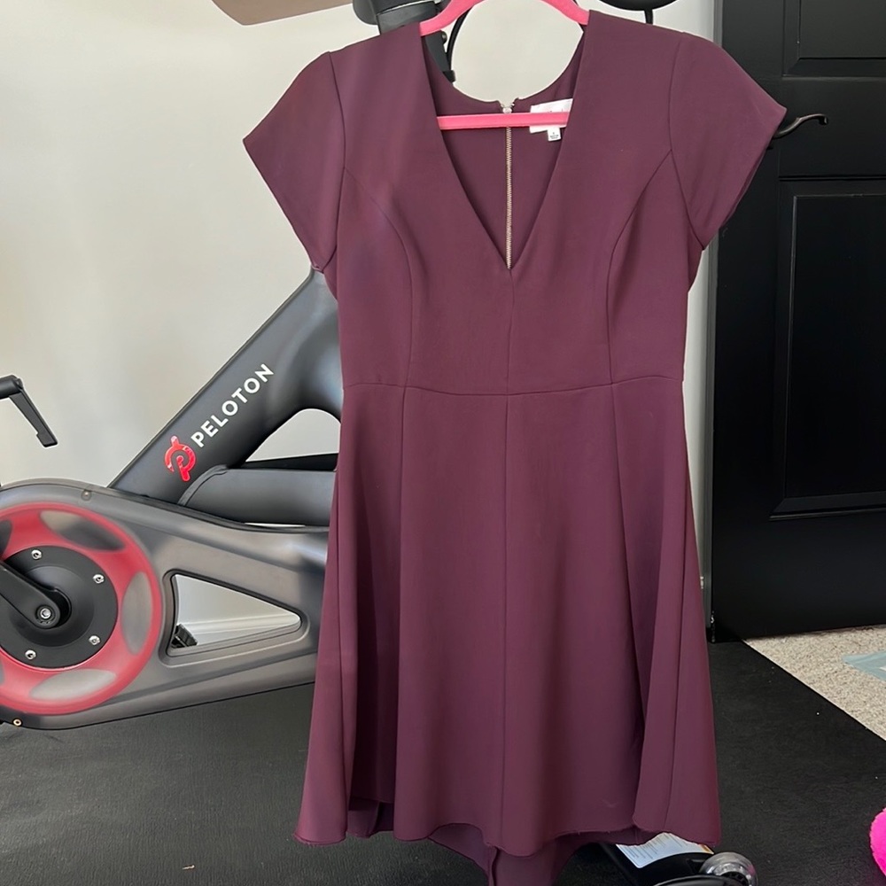 Wilfred maroon dress